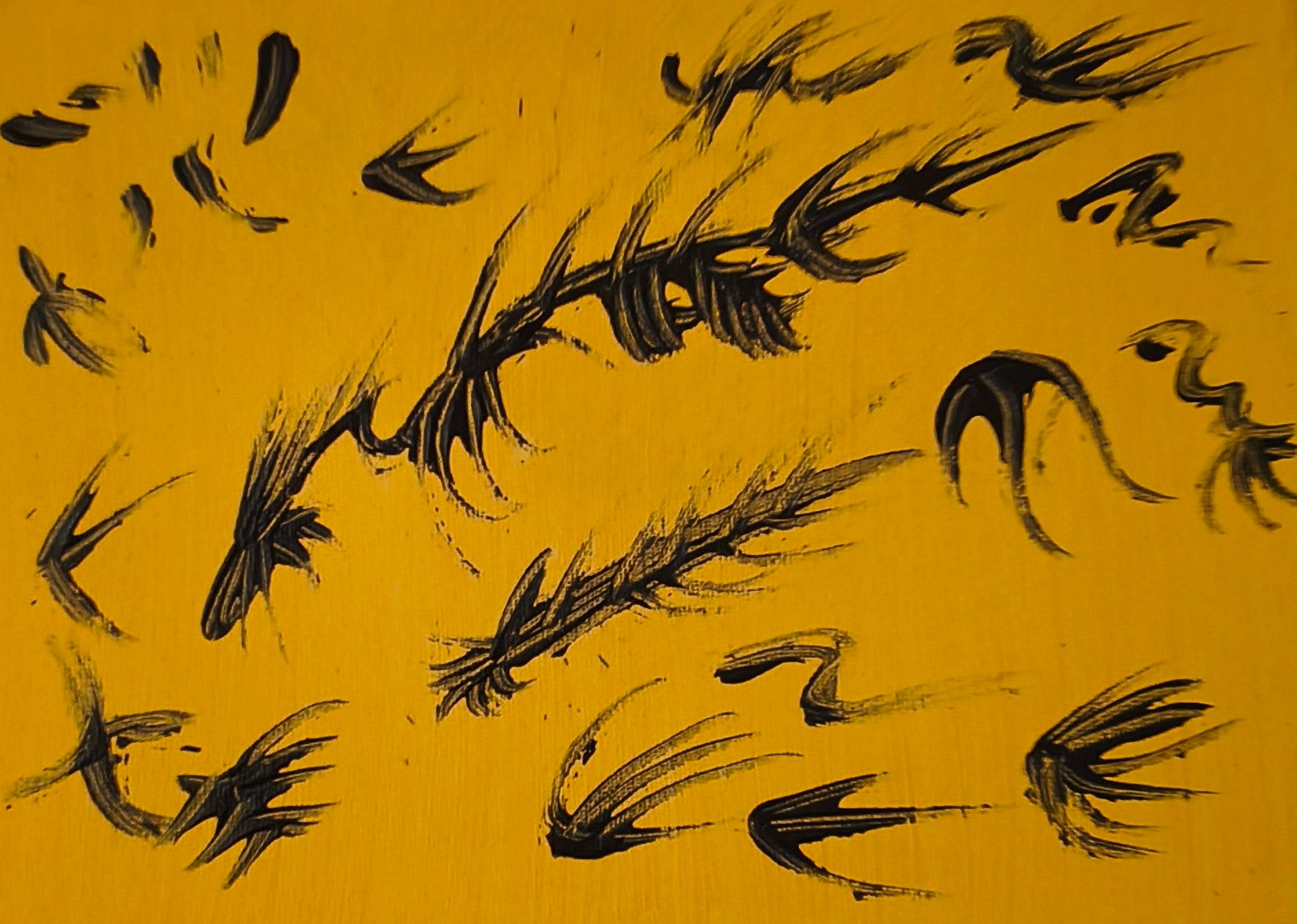 ANCIENT ECHOES - OPERA D'ARTE SU TELA